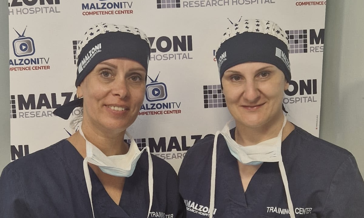 Dr. Iveta Gražule un Dr. Evelīna Geceviča pilnveido profesionālās zināšanas Itālijā